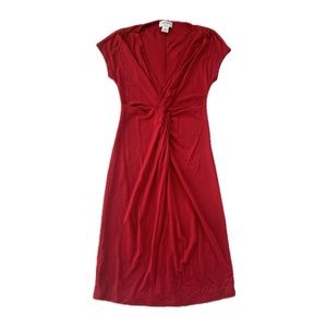 stunning cherry red dress 🍒 size xs